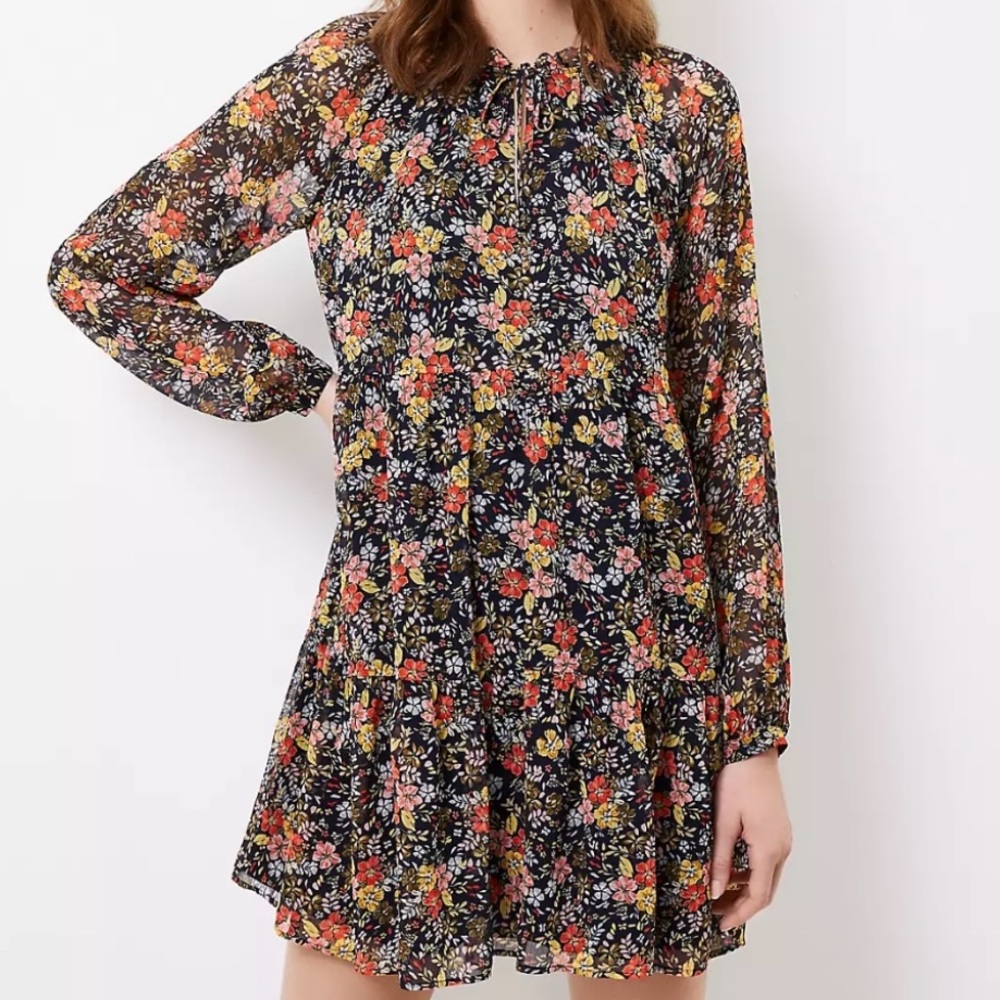 Ann Taylor LOFT Bohemian Floral Dress
